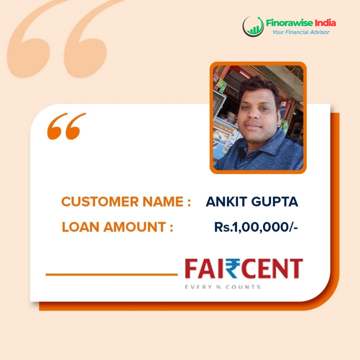 Testimonial - Ankit Gupta