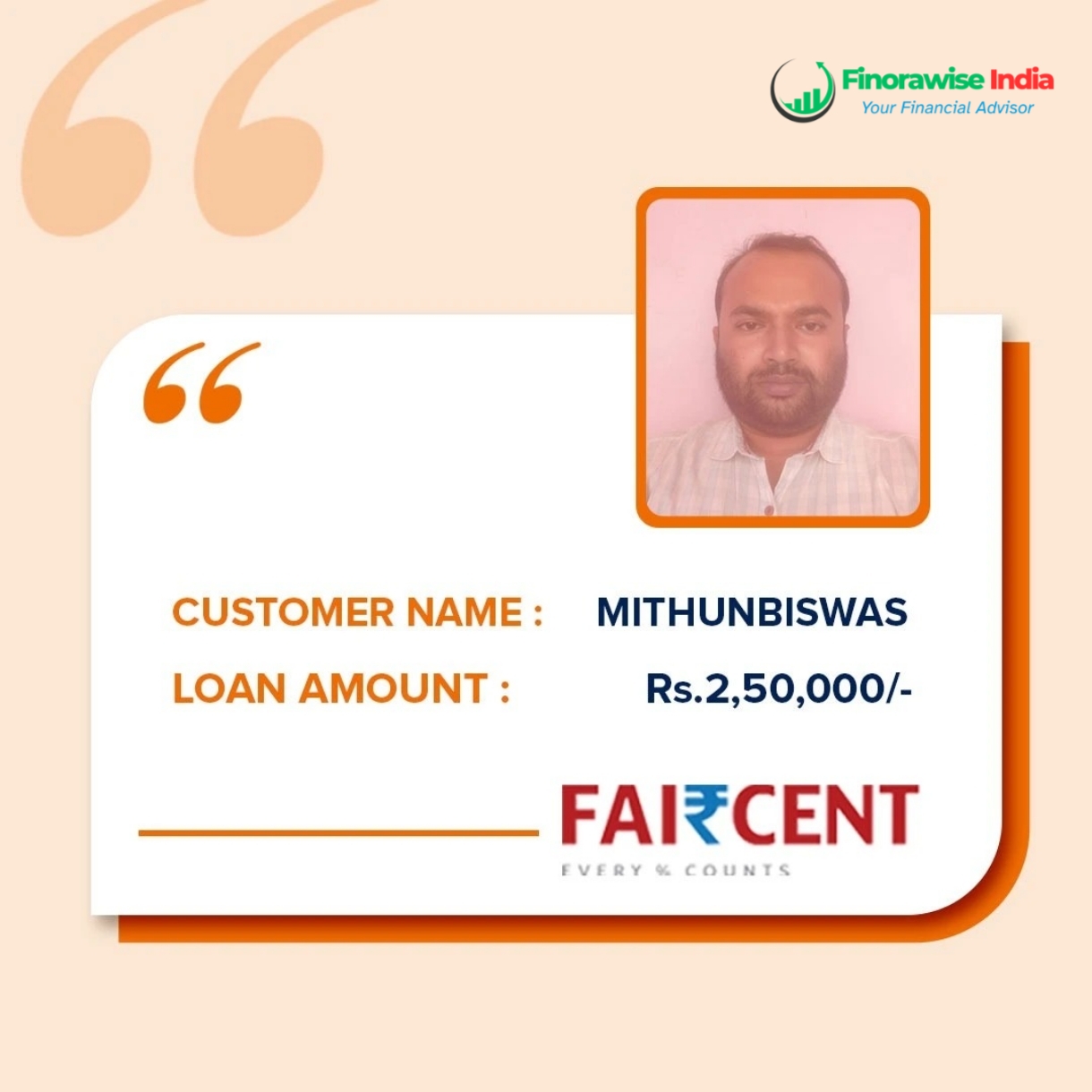 Testimonial - Mithun Biswas